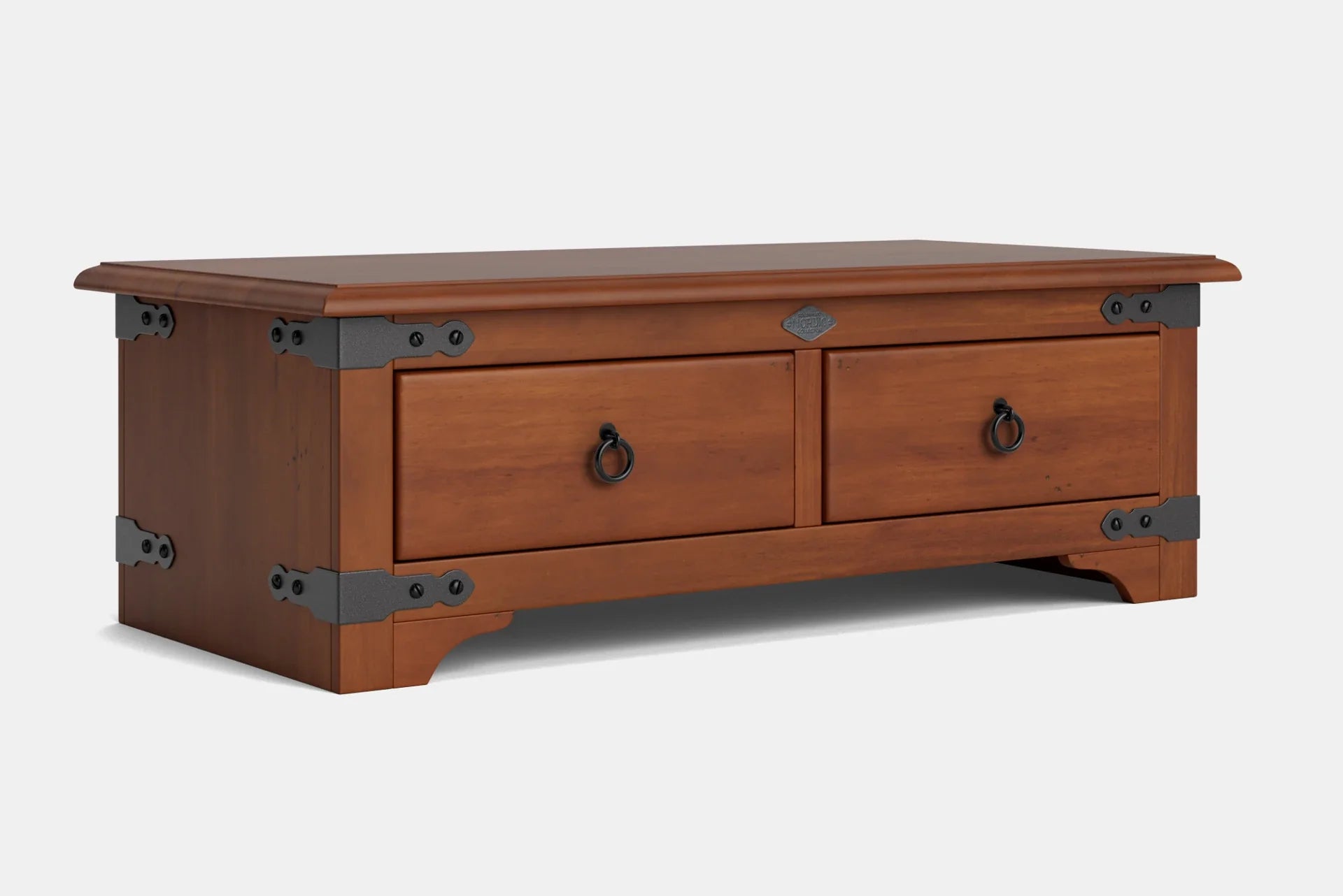 Nordic 2 Drawer Coffee Table