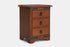 Nordic 3 Drawer Bedside Table