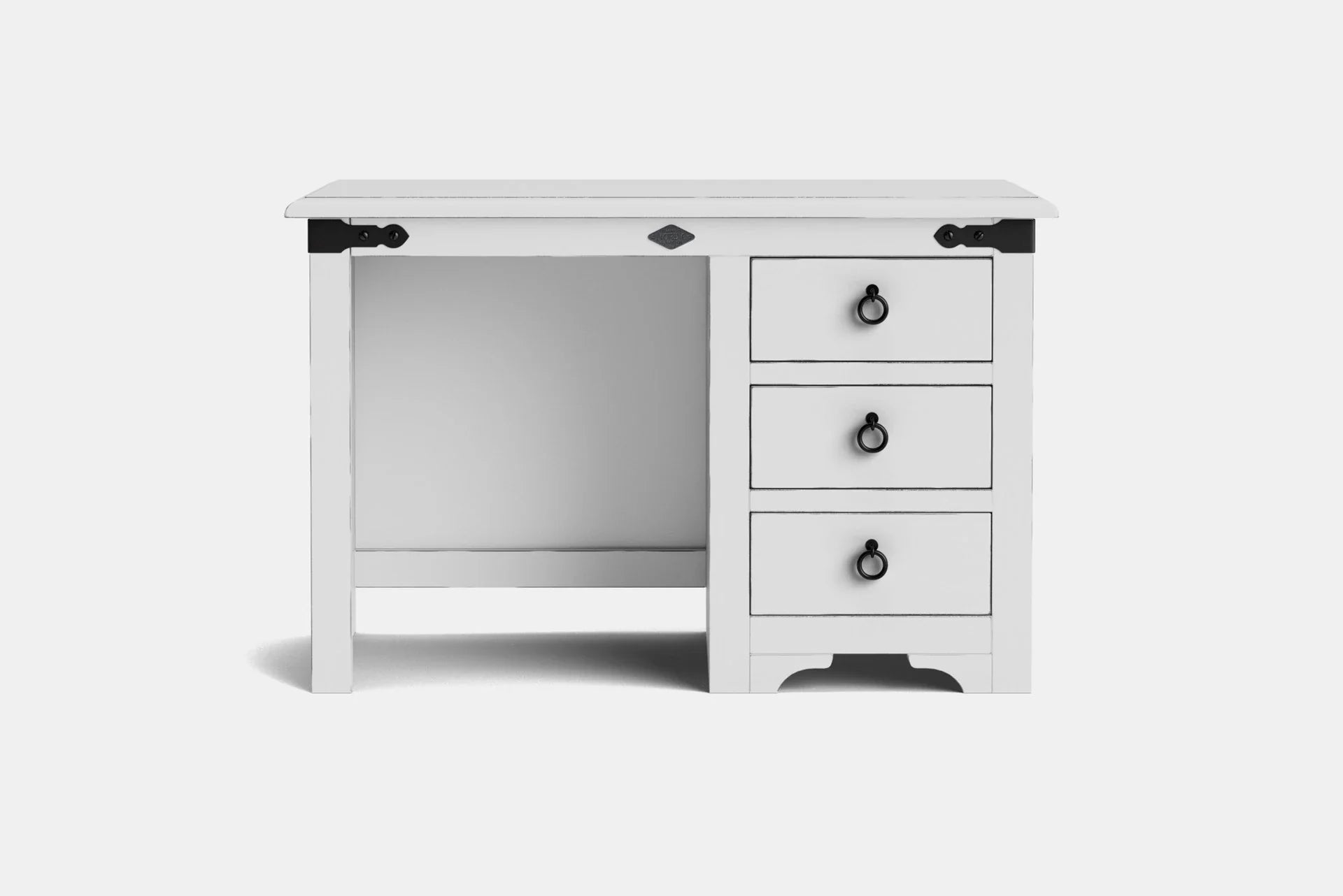 Nordic 3 Drawer Desk