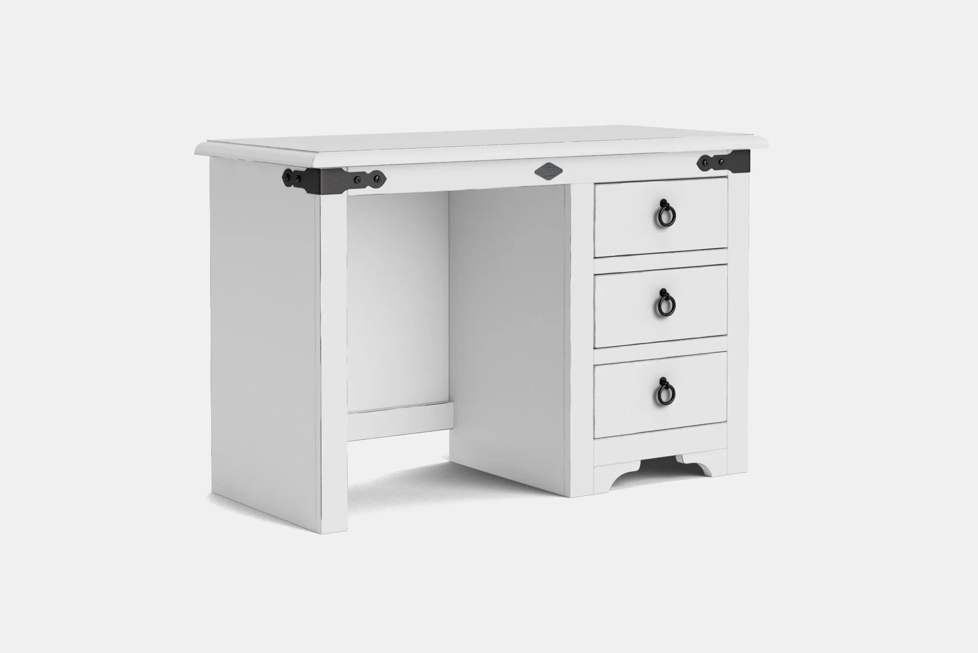 Nordic 3 Drawer Desk