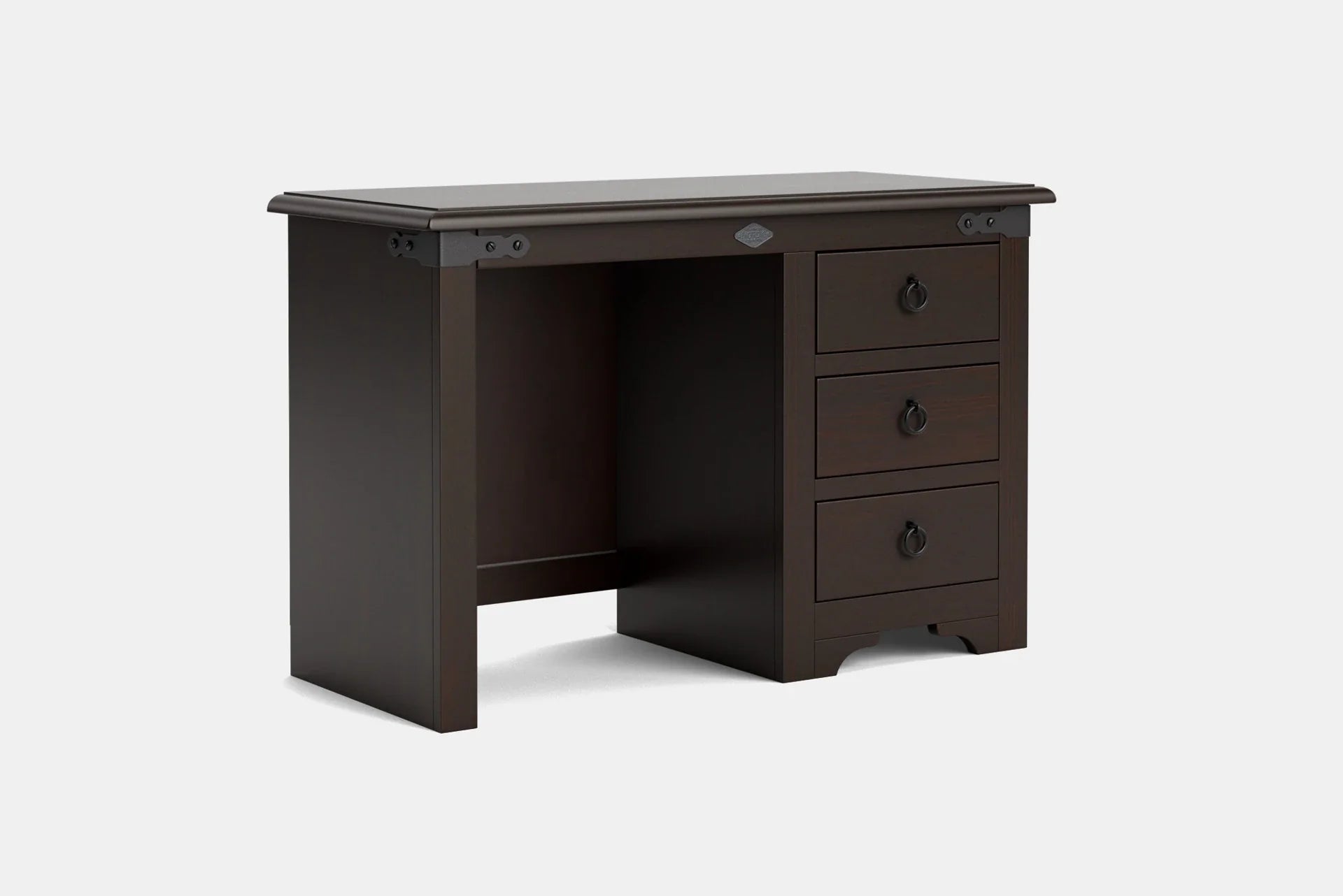 Nordic 3 Drawer Desk