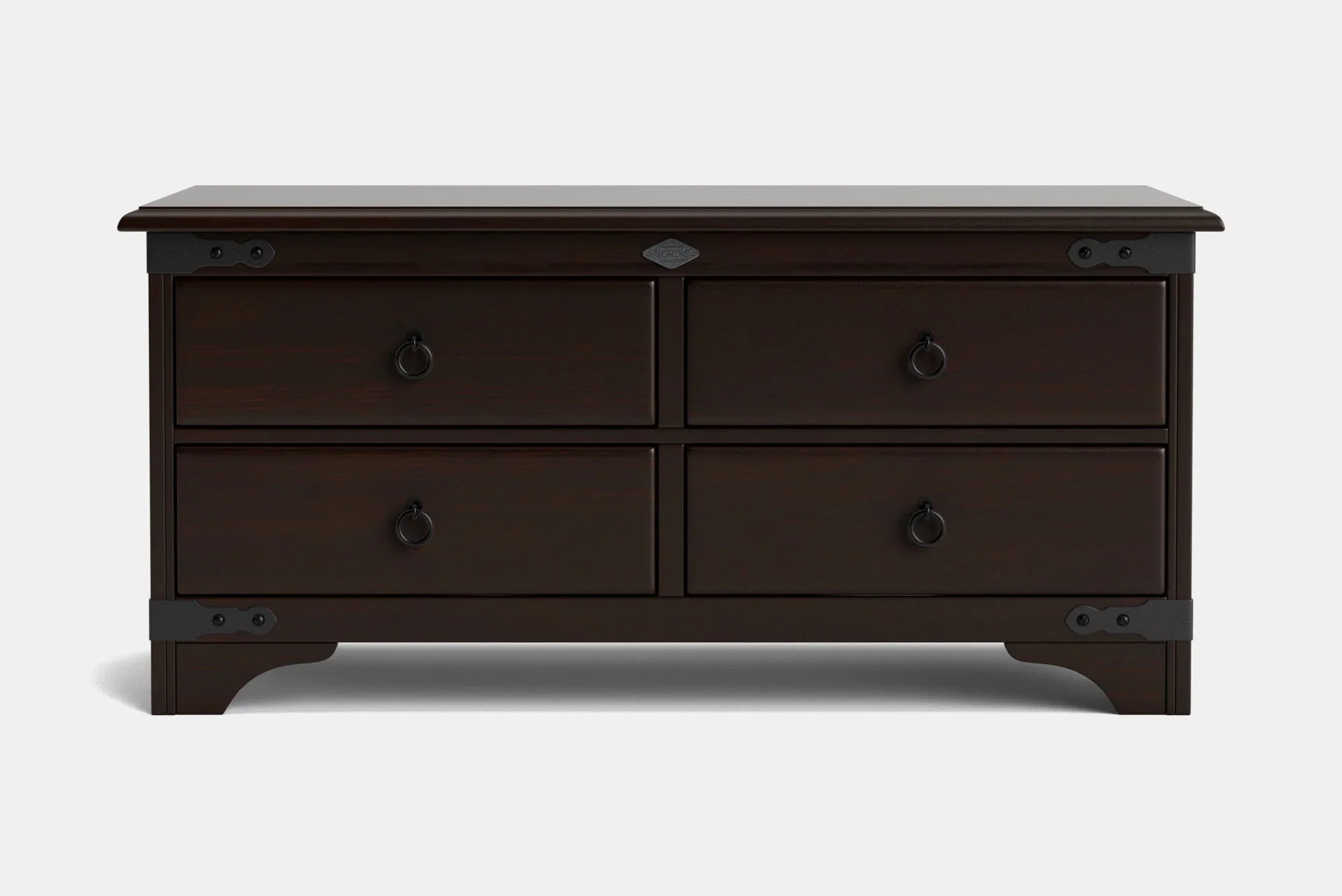 Nordic 4 Drawer Window Chest