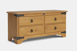 Nordic 4 Drawer Window Chest