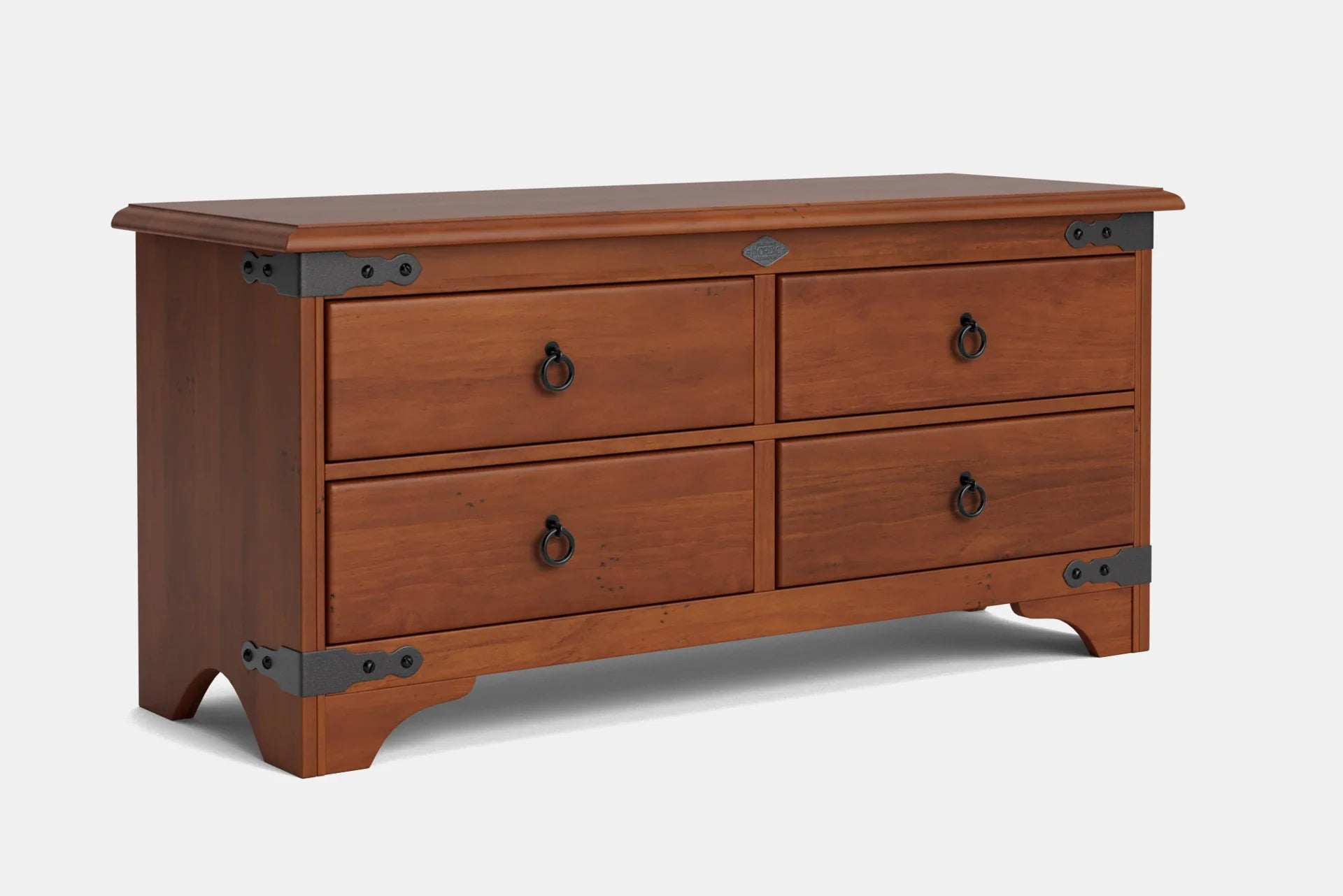 Nordic 4 Drawer Window Chest