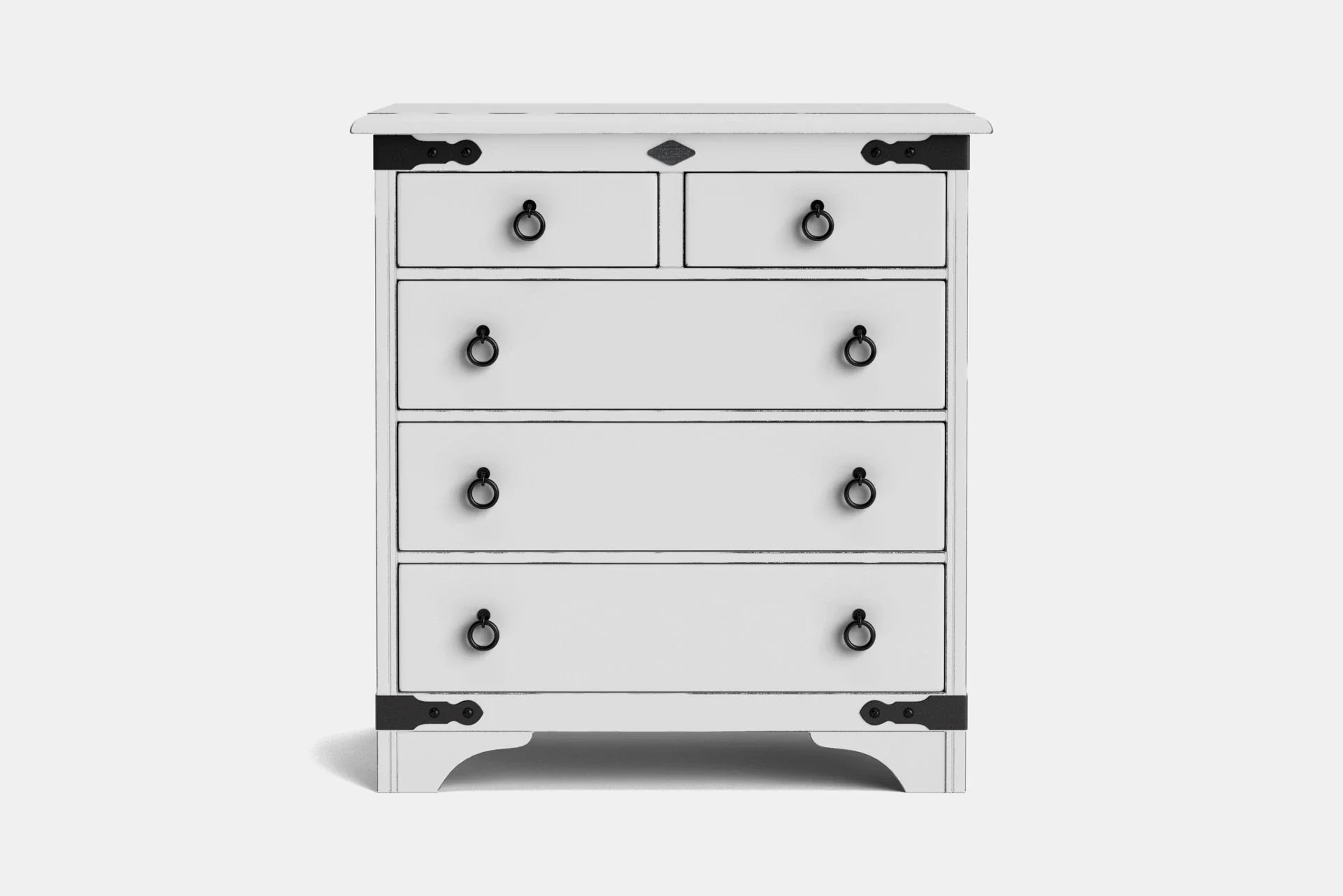 Nordic 5 Drawer TallBoy