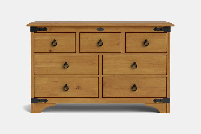 Nordic 7 Drawer Lowboy