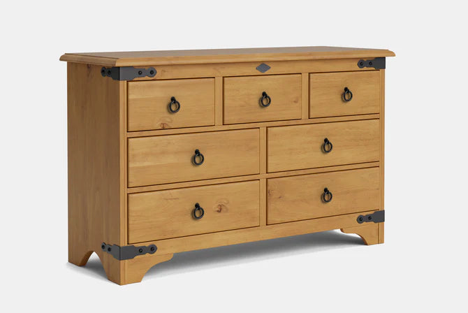 Nordic 7 Drawer Lowboy