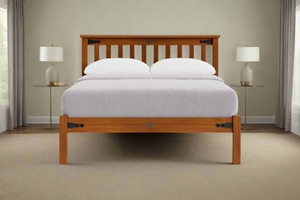 Nordic Low Foot Slatted Bed Frame