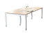 Oblique Board Room Table Soft Maple