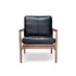 Hans Mid-Century Armchair - Black