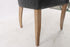 Ezra Leather Studded Dining Chair - Black