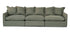 Oasis Washed Linen 3 Seat Modular Slip Cover Sofa - Olive