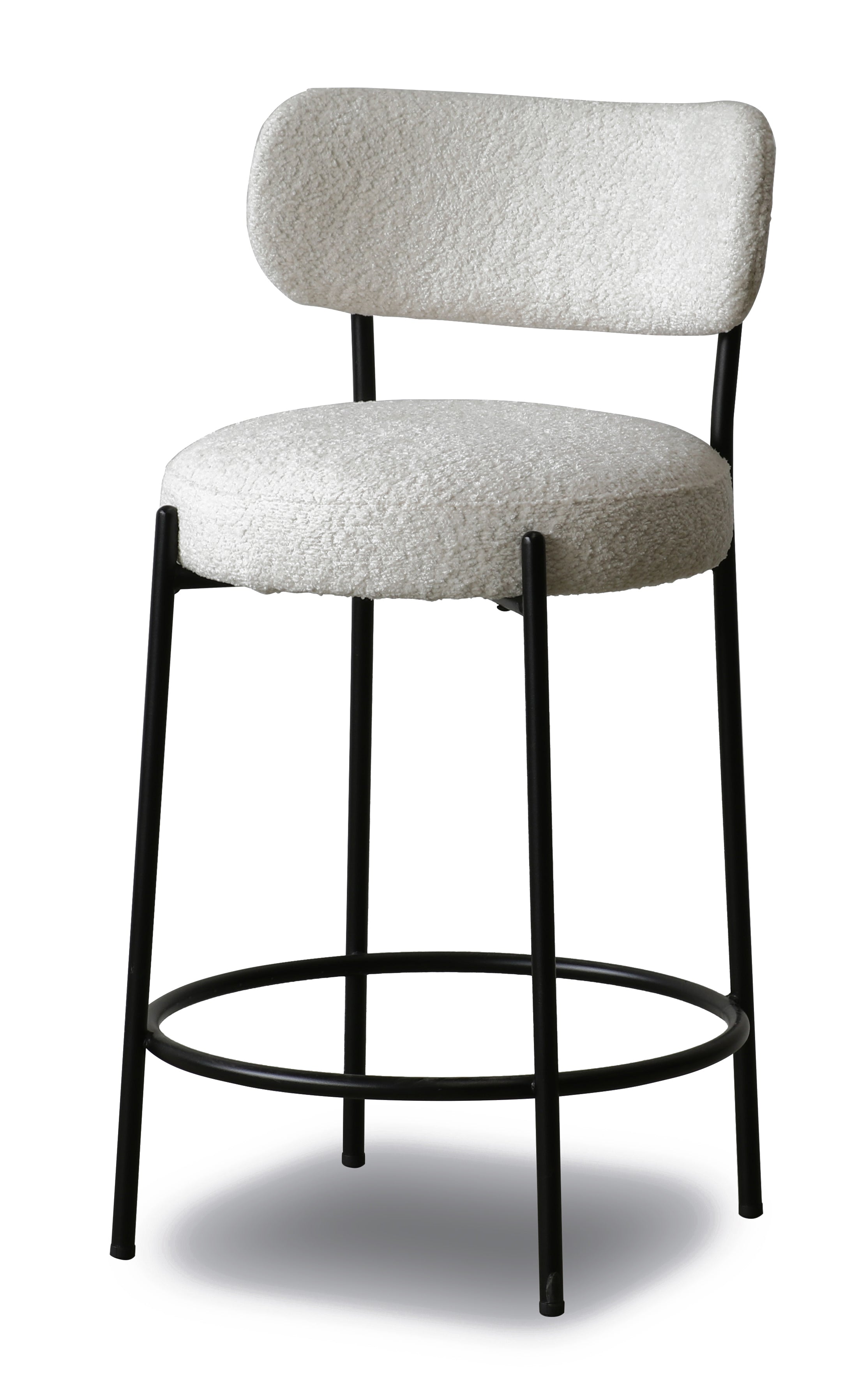 Oscar Boucle Barstool