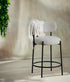 Oscar Boucle Barstool