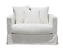 Luxe Slip Cover Sofa Chair - Cream