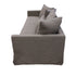 Luxe Slip Cover Sofa 4 Seater - Gray