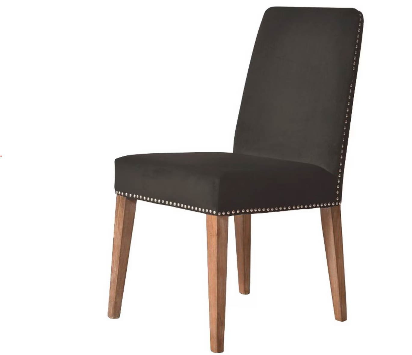 Pascal Dining Chair - Dark Grey Velvet