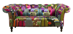 Hereford Patchwork 2 Seater Sofa