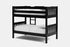 Peri Bunk Bed with 2 Mattress - Black