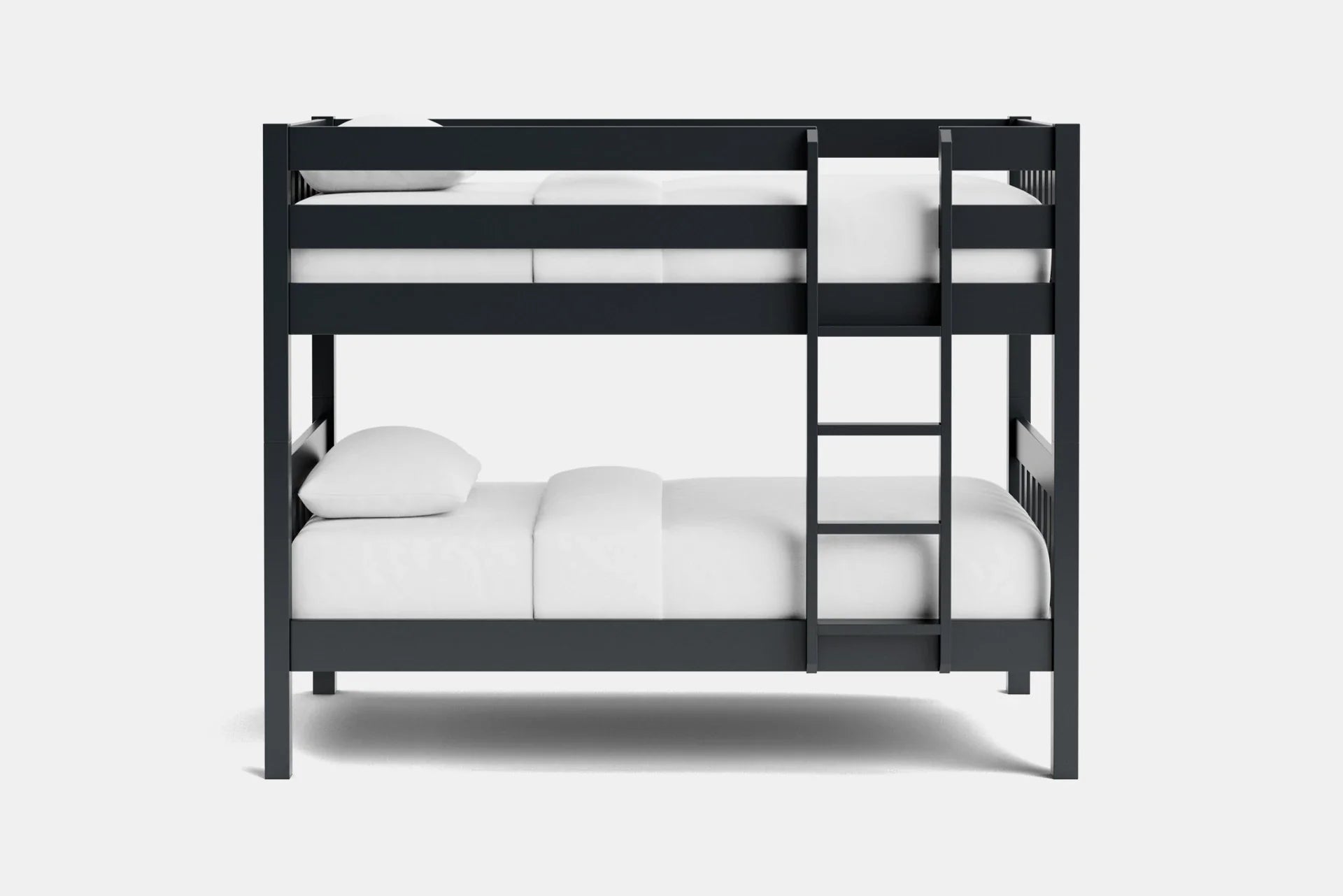 Peri Bunk Bed with 2 Mattress - Charcoal