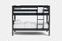 Peri Bunk Bed with 2 Mattress - Charcoal