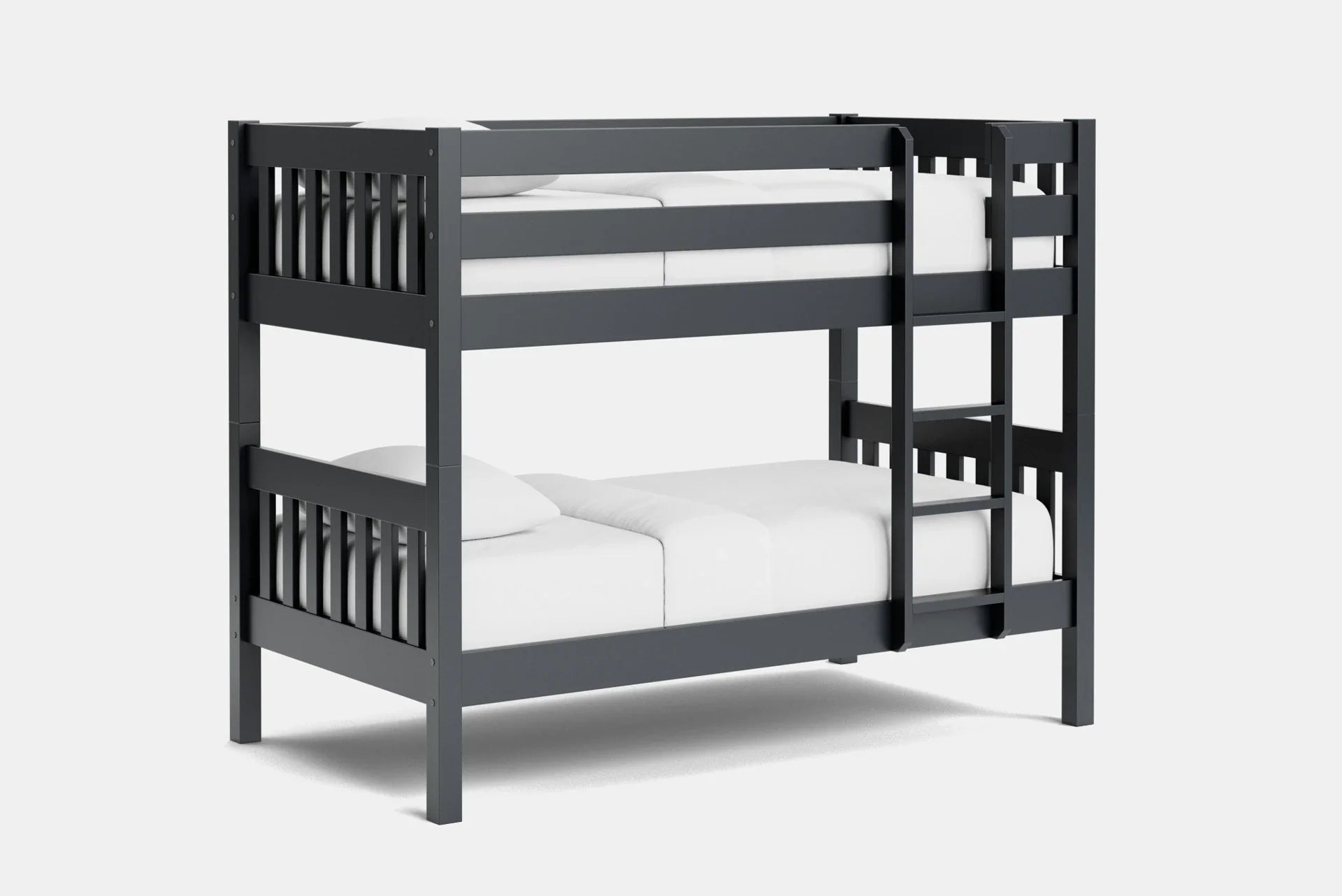 Peri Bunk Bed with 2 Mattress - Charcoal