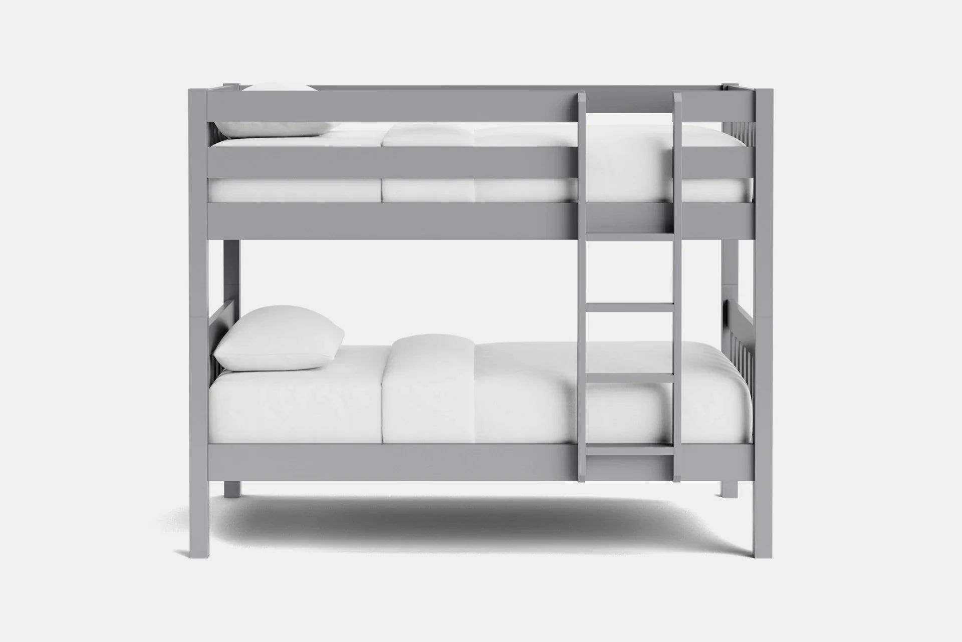 Peri Bunk Bed with 2 Mattress - Mid Gray