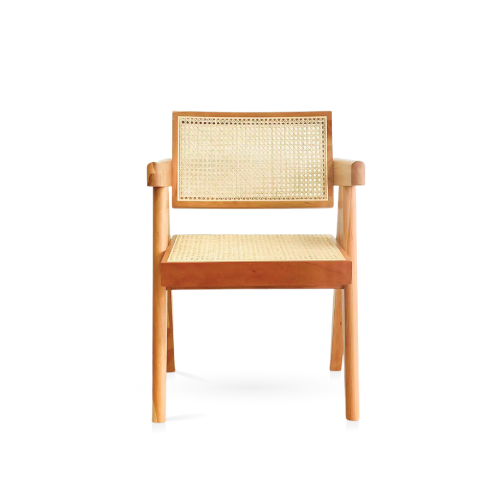 Pierre Rattan Armchair | Dining Chair - Natural