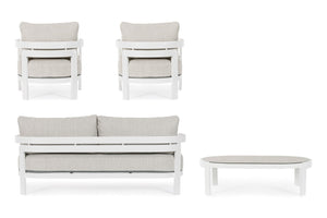 Presley Outdoor Sofa Set 4Pcs