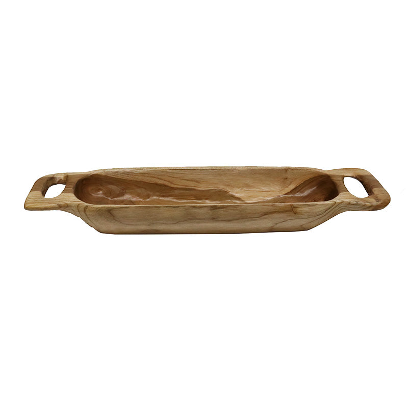 Teak Root Oval Tray