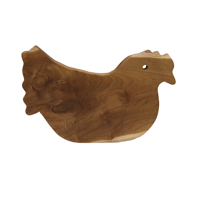 Teak Chicken Platter 35x23cm