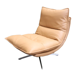 Staten Leather Swivel Chair