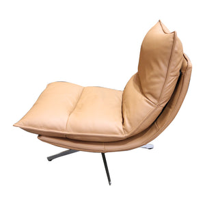 Staten Leather Swivel Chair