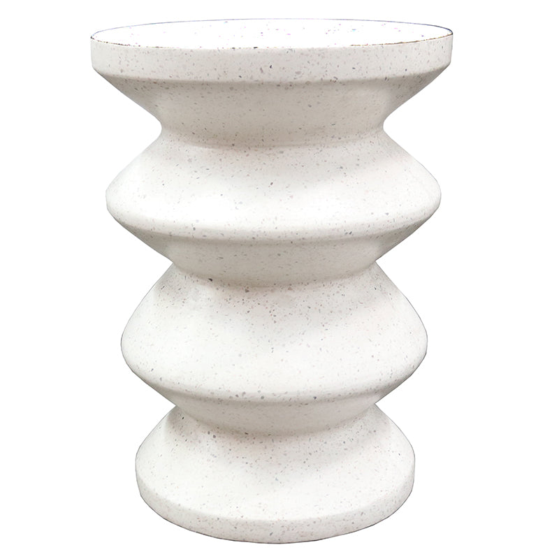 Nara Stool - White Terrazzo