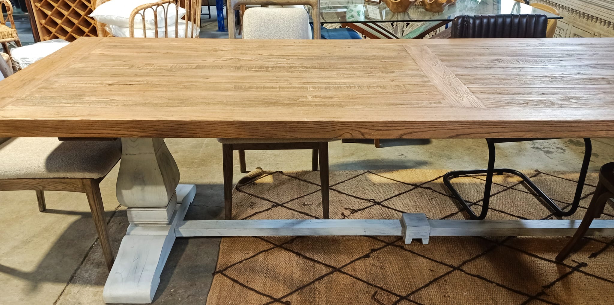 Dining Table Reclaimed Elm - 3M