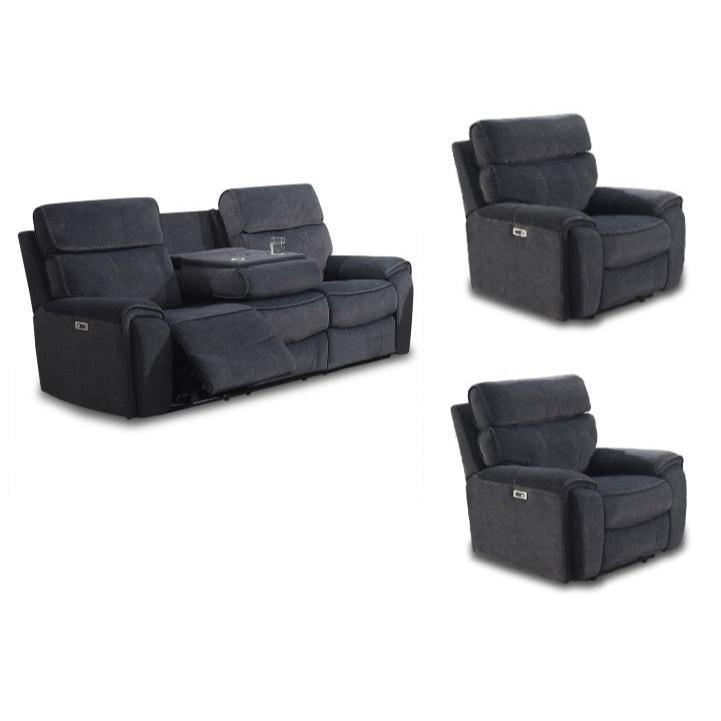 Huntsville Electric Recliner Lounge Suite