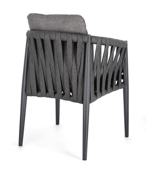 Redmond Outdoor Dining Chair - Charcoal