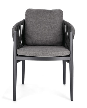 Redmond Outdoor Dining Chair - Charcoal