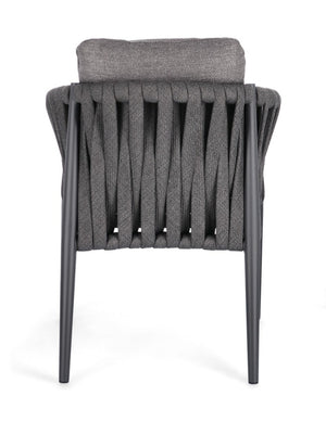 Redmond Outdoor Dining Chair - Charcoal