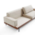 Soho 4 Seater Feather Foam Sofa - Natural