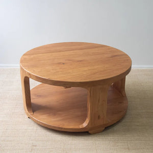 Coastline Drum Elm Coffee Table