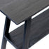 Rustico Console Table - Reclaimed Teak - Black