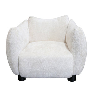 Maui Armchair - Ivory Boucle