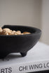 Black Teak Bowls - Set of 2