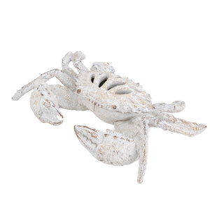 White Coral Look Crab - Ornament