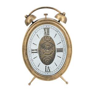 Chester Table Clock with Gears