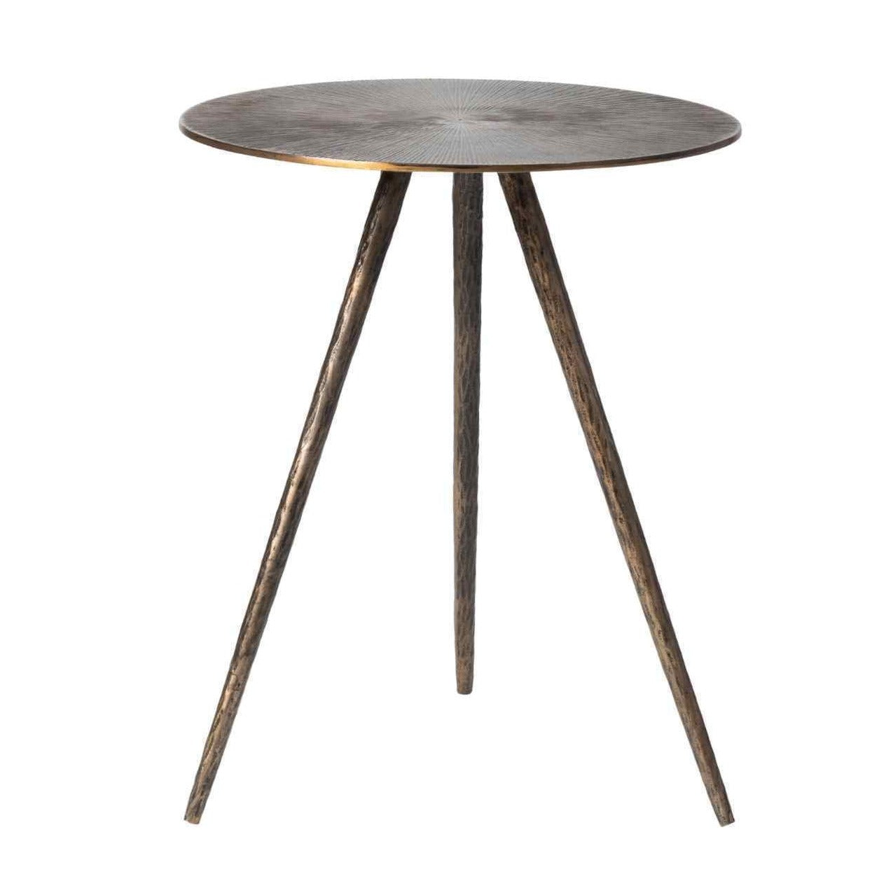 Side Table - Brass Antique