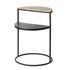 Lisbon Aluminum & Iron Side Table