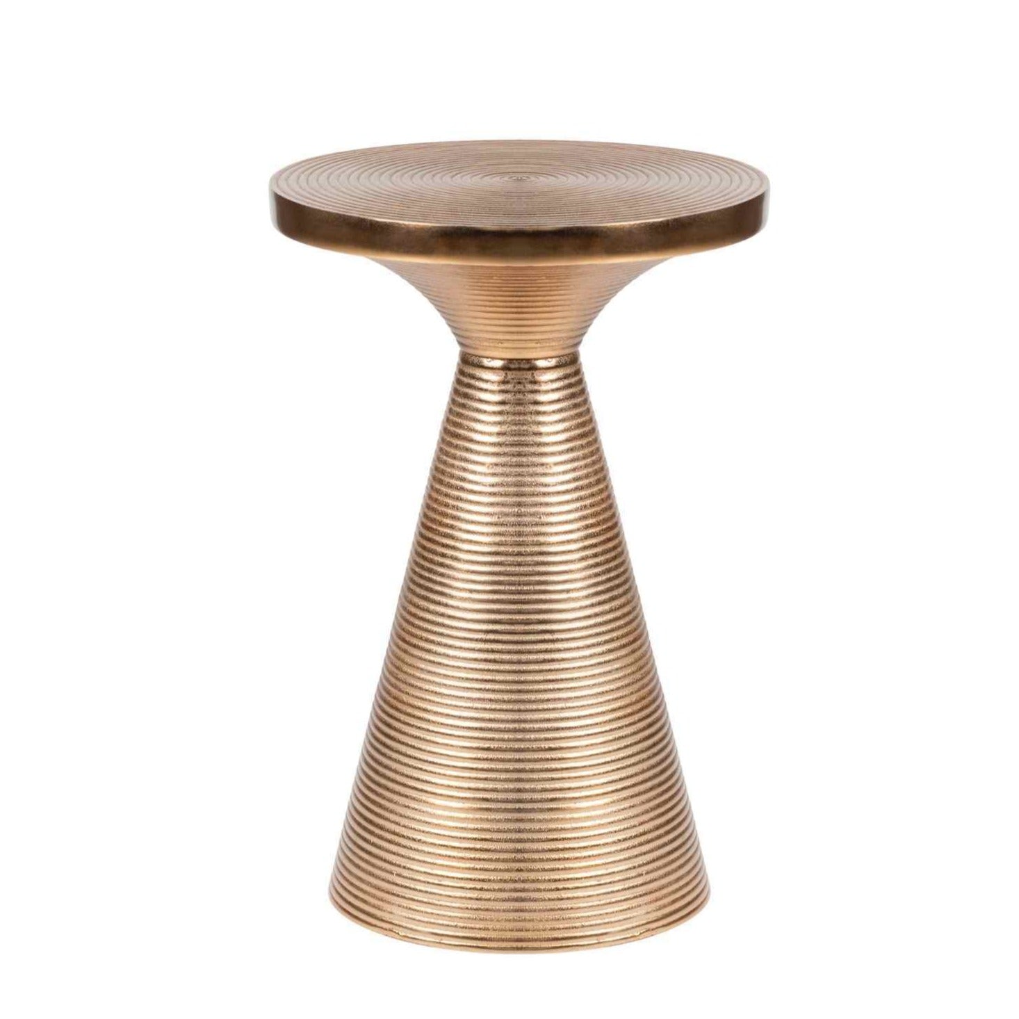 Verona Side Table - Antique Brass