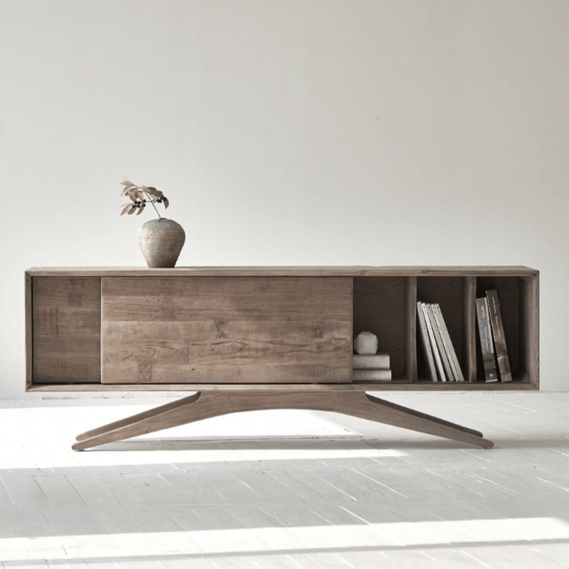 Santos Entertainment Unit - Recycled Elm & Pine